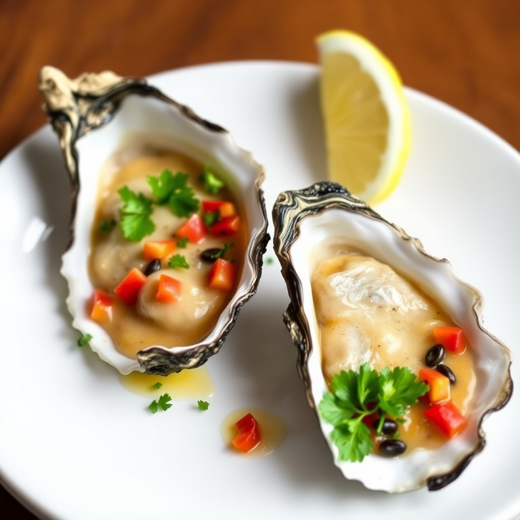 2-to-Tango Østers på halvsjell