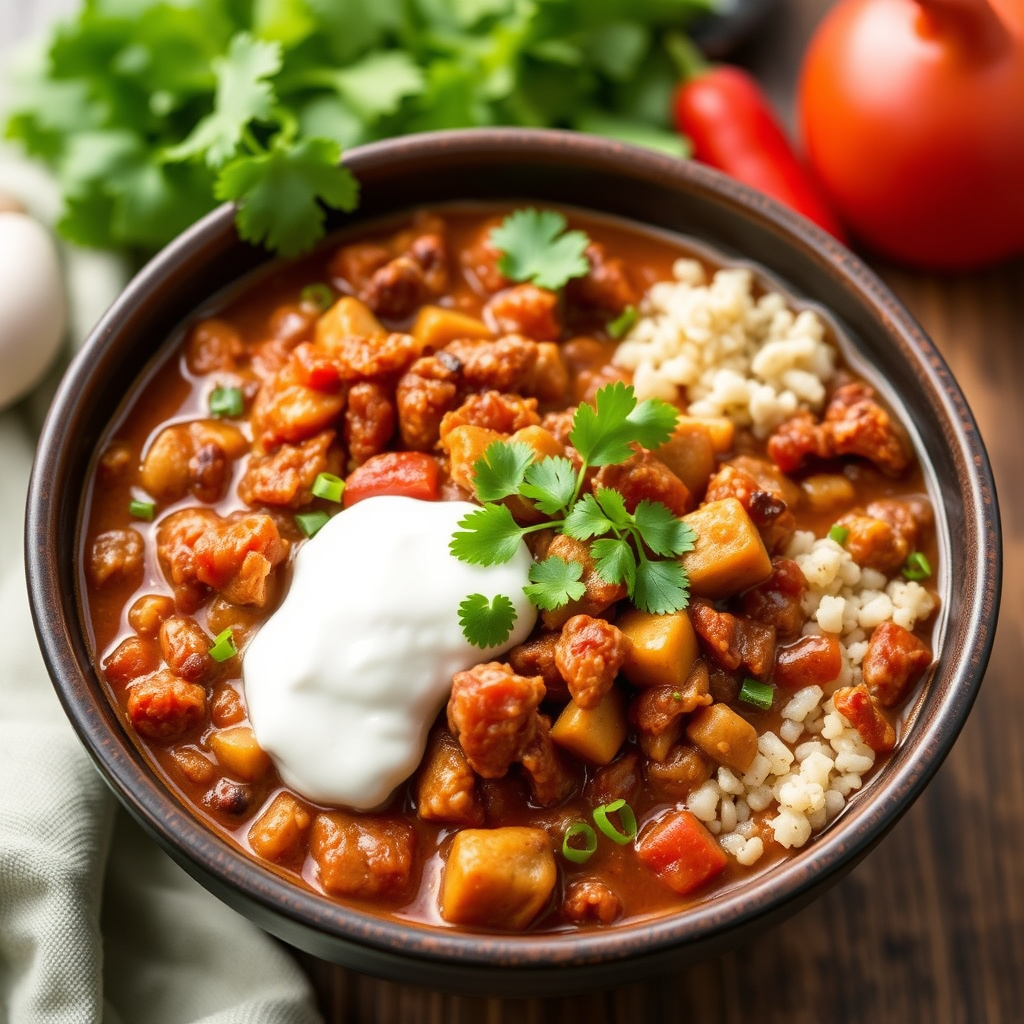 30-minutters kalkunchili