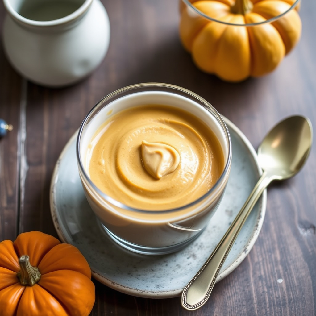 3-ingredienser gresskarmousse