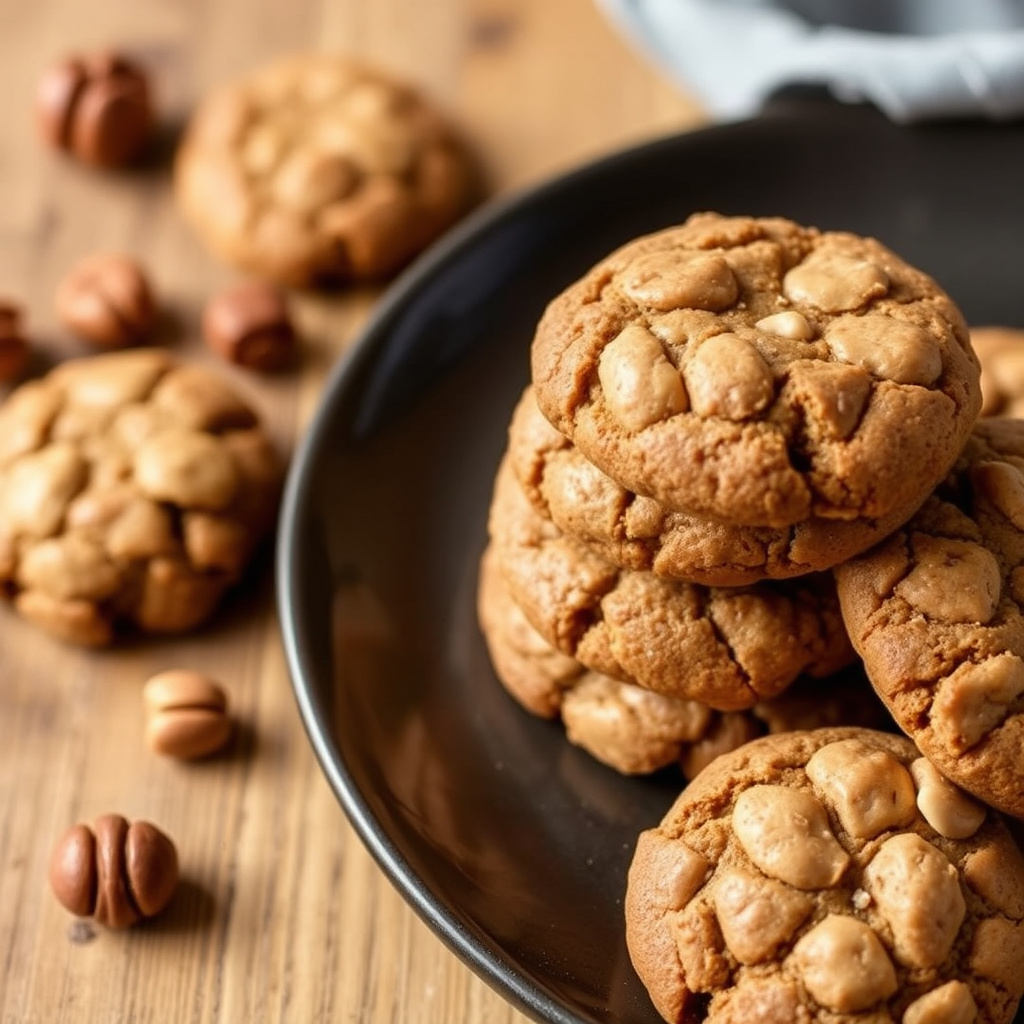 3-ingredienser hasselnøttkaker