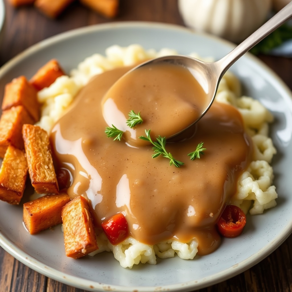 Kremet kalkunsaus til Thanksgiving