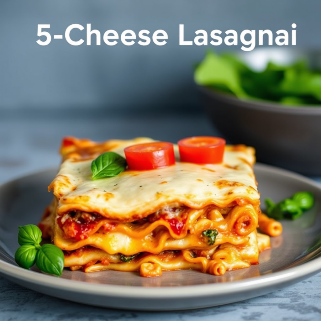 5-ost lasagne