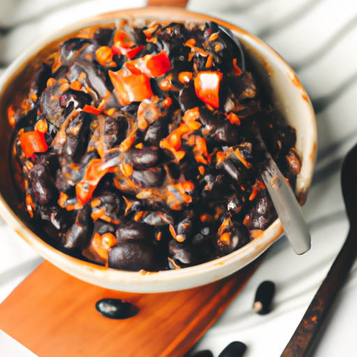 Fabelaktig svart bønne-chili