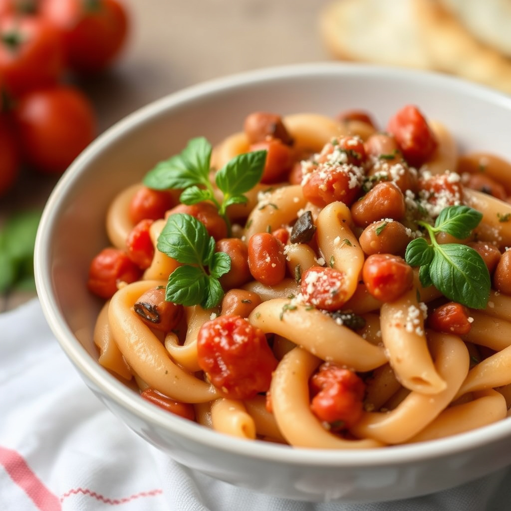 Klassisk italiensk Pasta e Fagioli