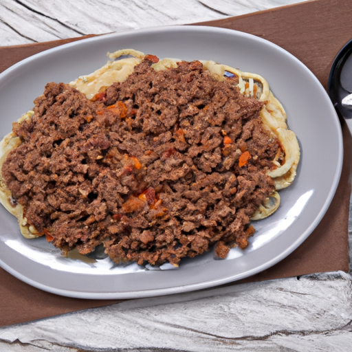Spagettisaus med kjøttdeig