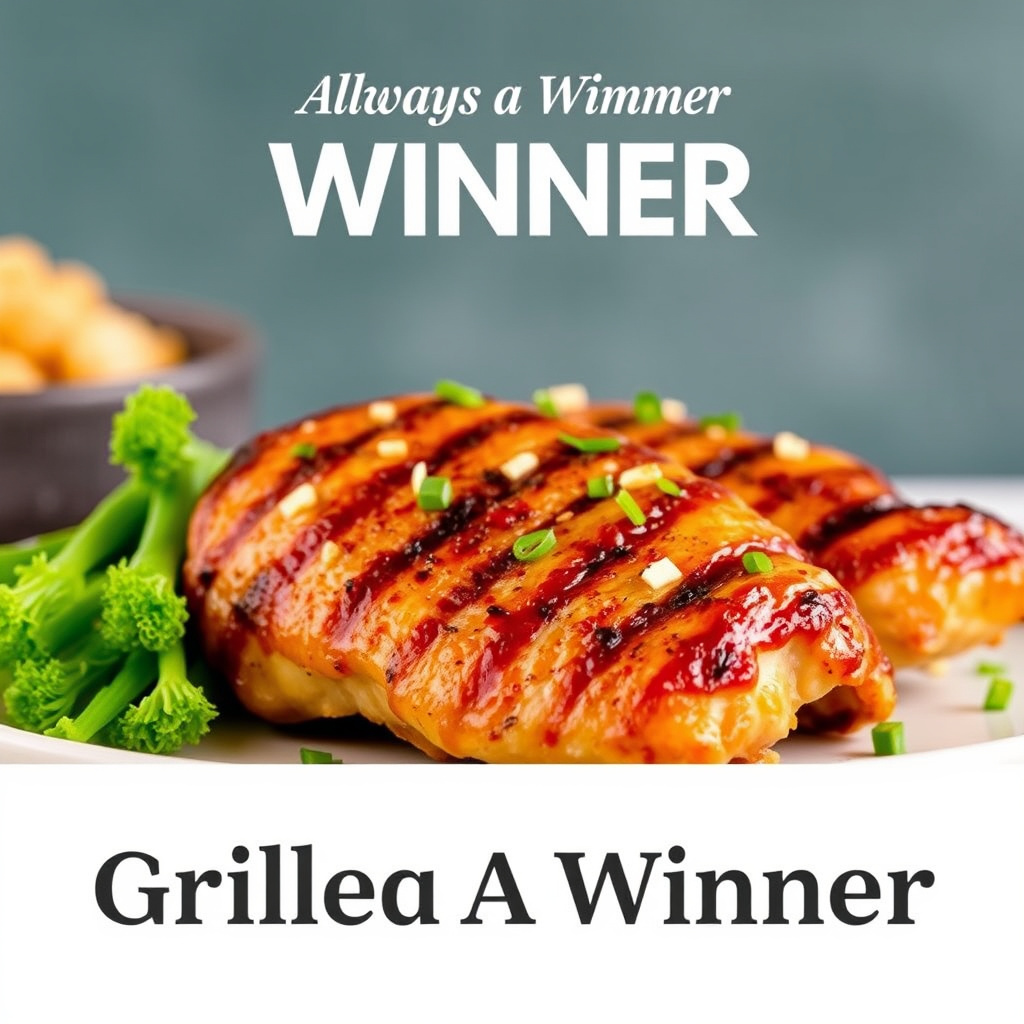 Alltid en vinner: Grillet kylling