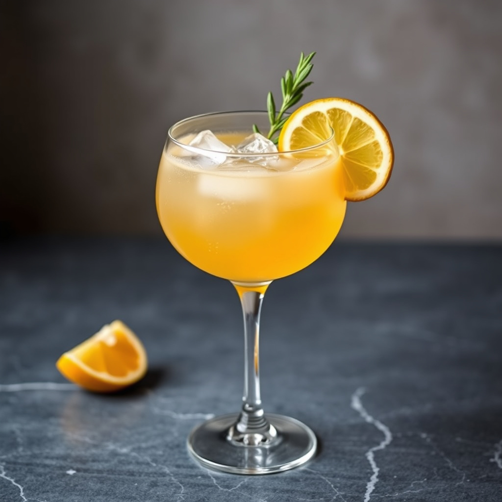 Amaretto Sour med Prosecco
