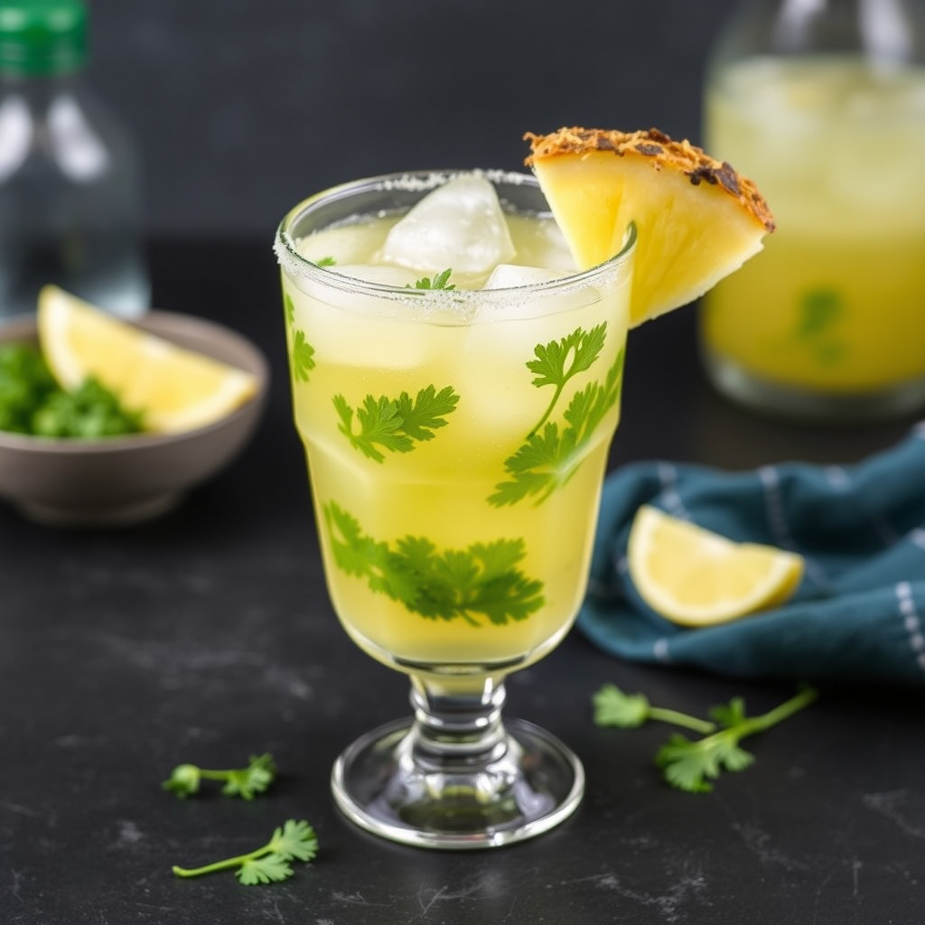 Ananas- og persillebrus (Ananas- og persillekjøler)