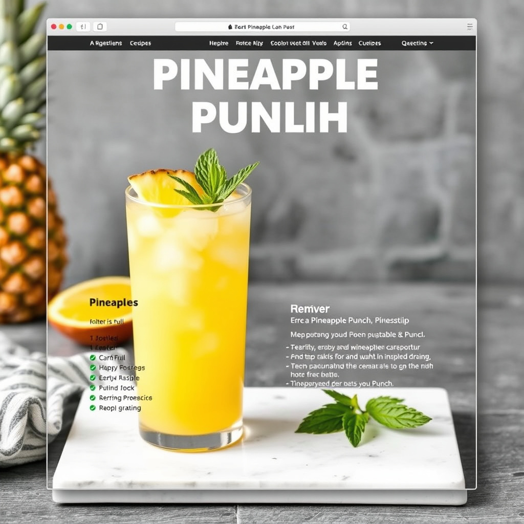 Ananas-Punch