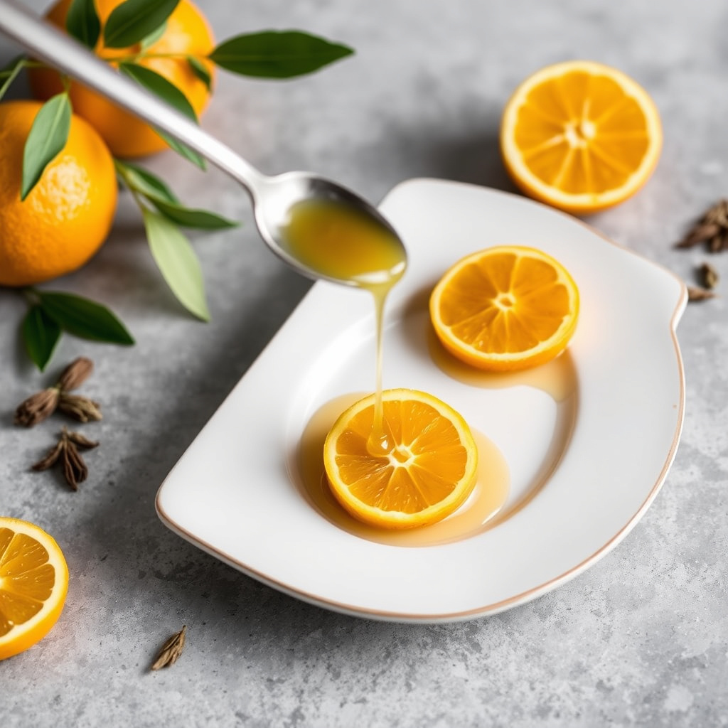 Appelsiner i kardemommesirup