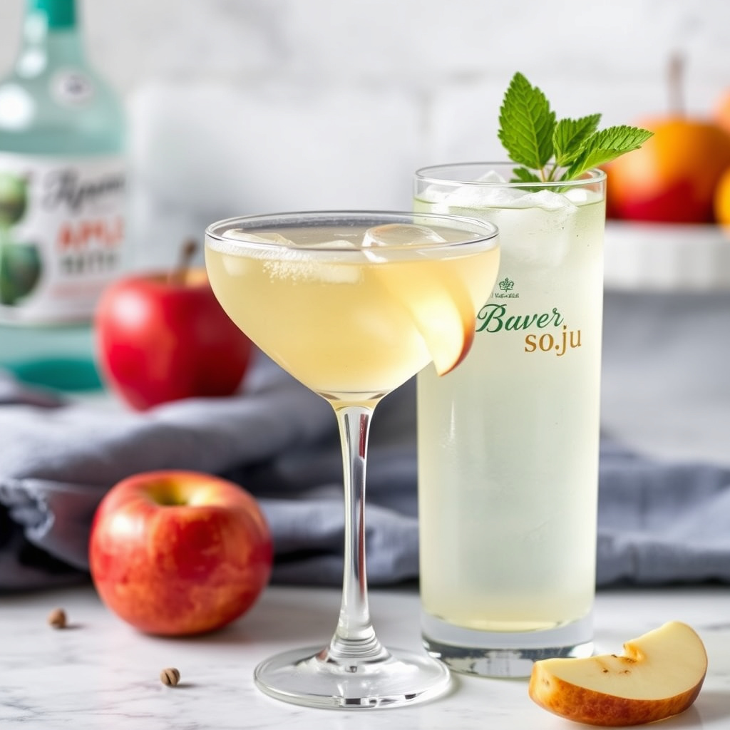 Apple Soju-cocktailer