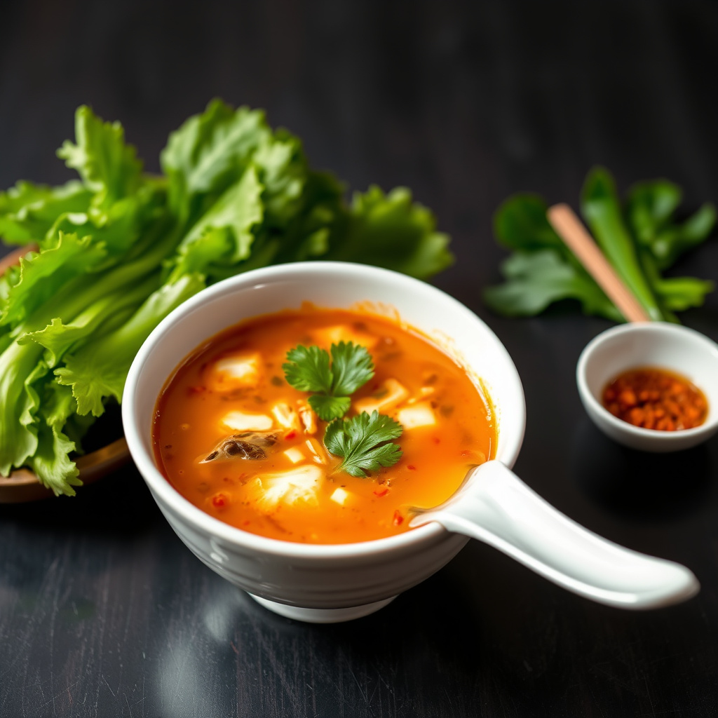 Arayas Place Tom Yum-suppe
