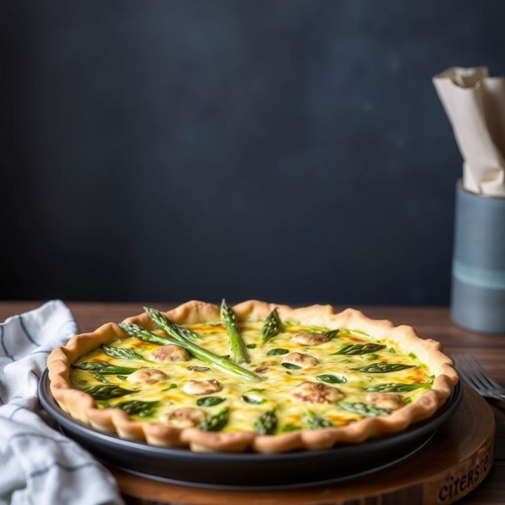 Aspargesskivequiche