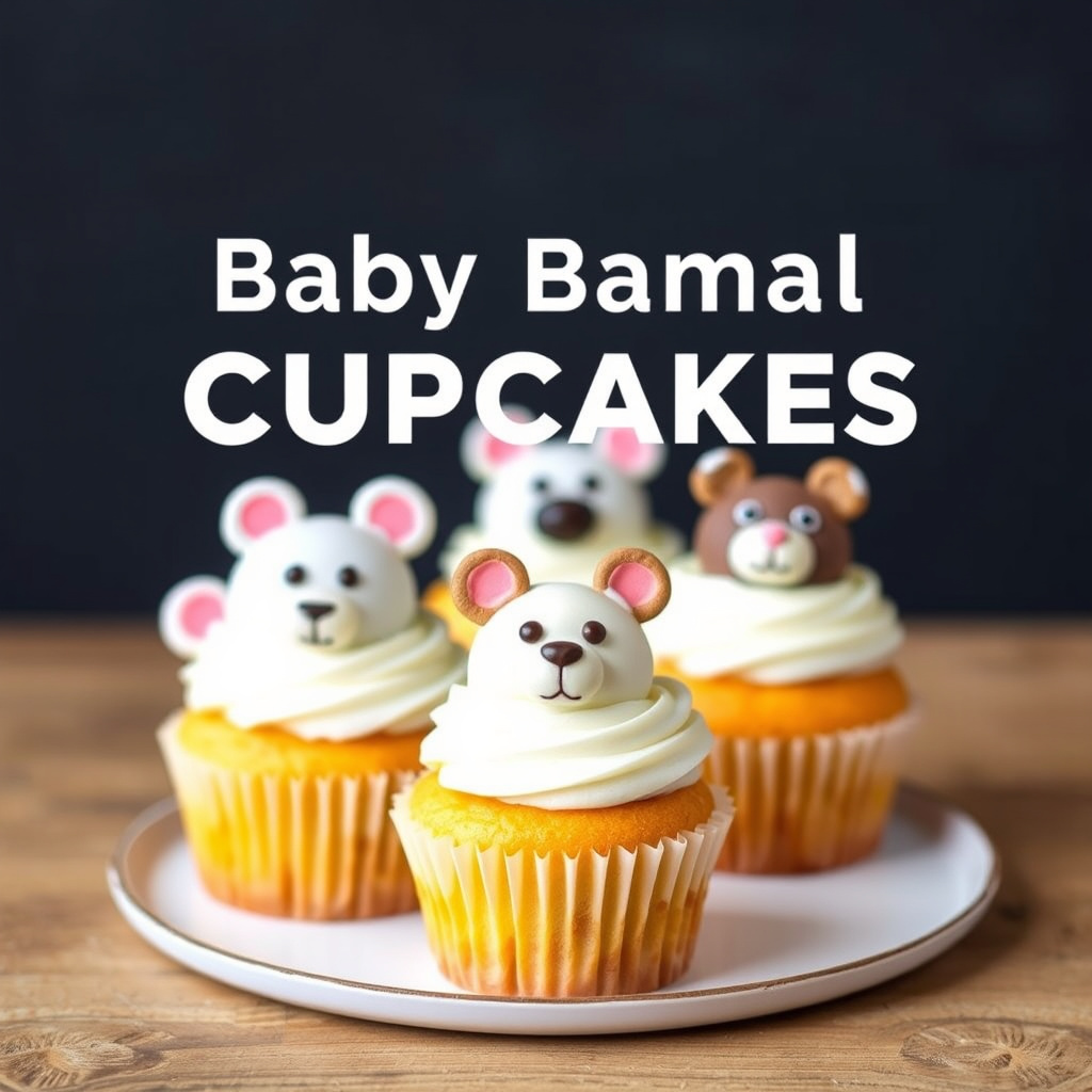 Baby dyre-cupcakes