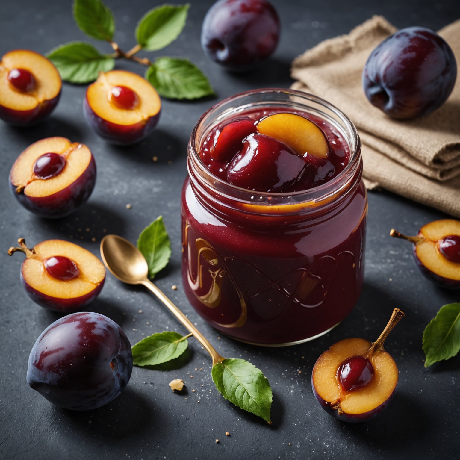 Babymat: Plommepuré