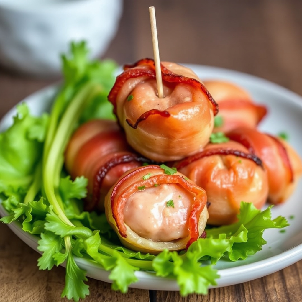 Bacon-innpakkede herligheter