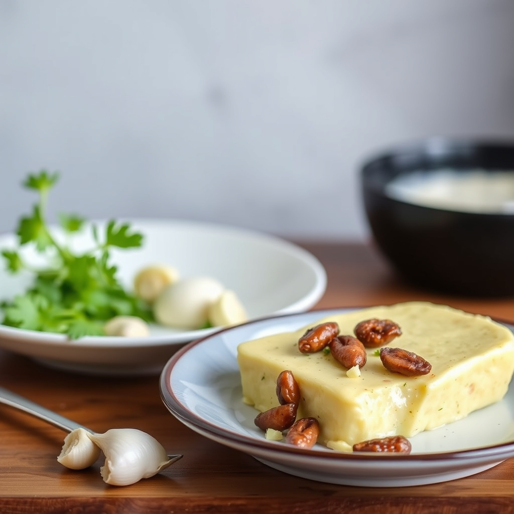 Bagna Cauda-smør med hvitløk og ansjos