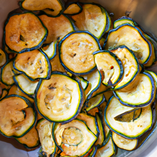 Bakte squashchips