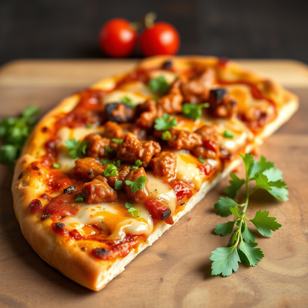 BBQ-pizza