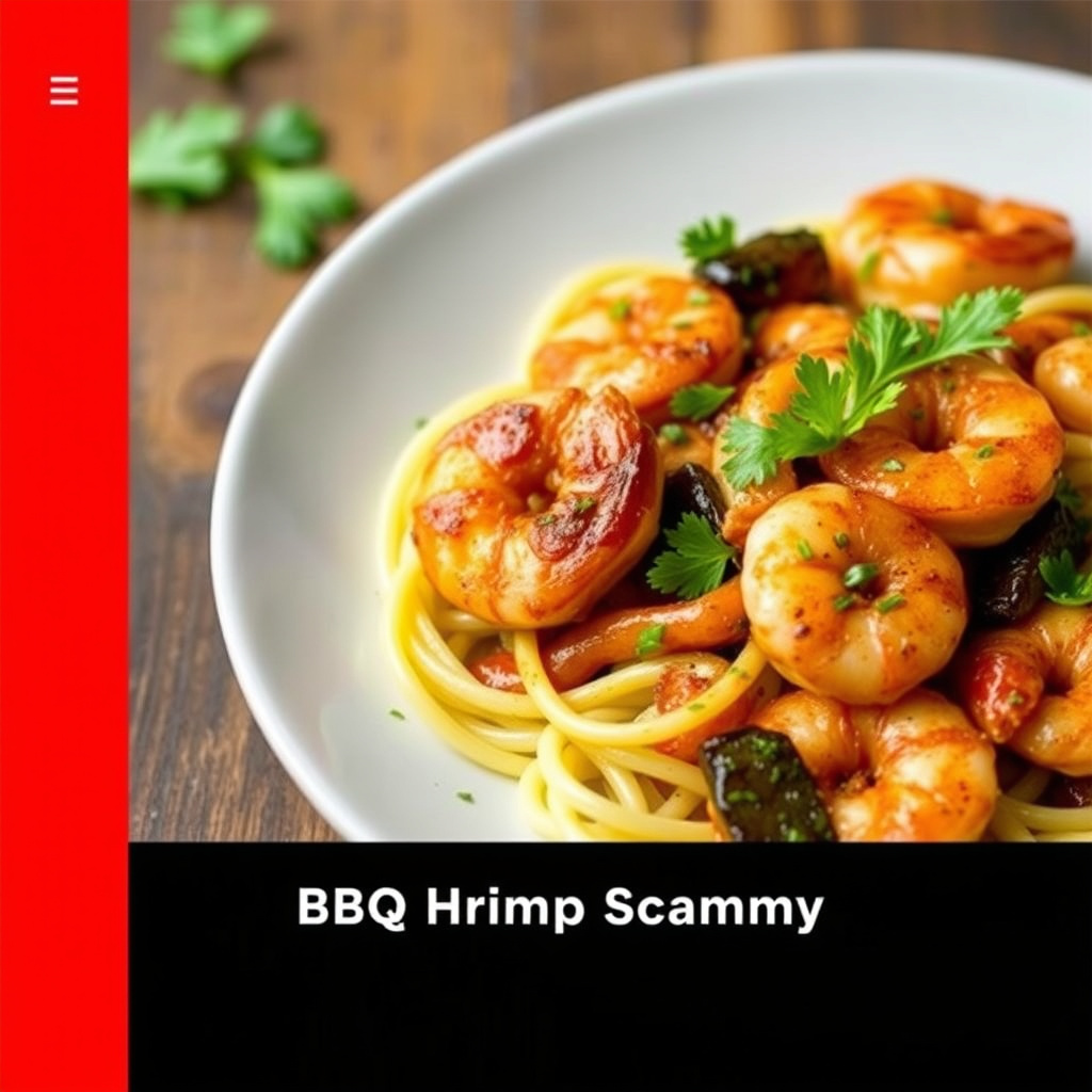 BBQ-reker med scampi