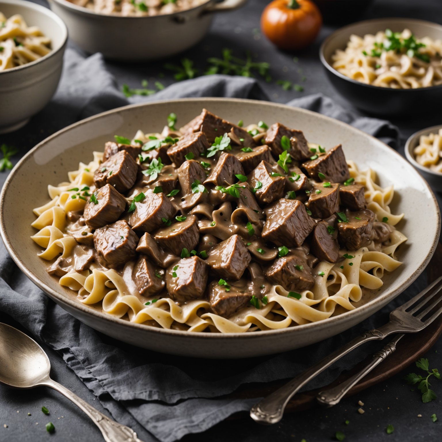 Beef Stroganoff III