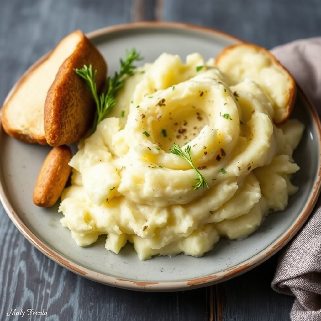 Beste gamle oppskrift på potetmos for mange personer
