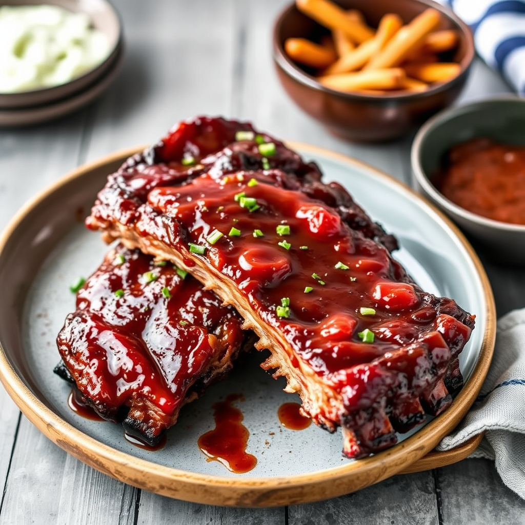 Beste noensinne grillede ribbe
