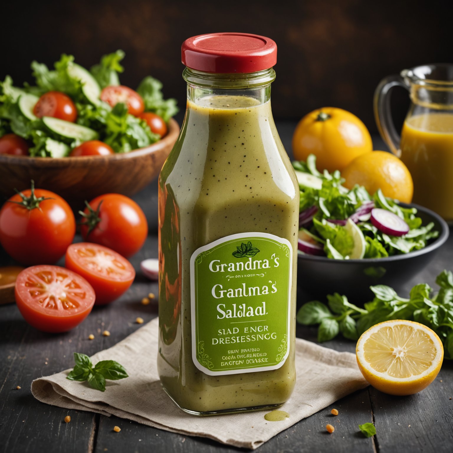 Bestemors søtsyrlige salatdressing