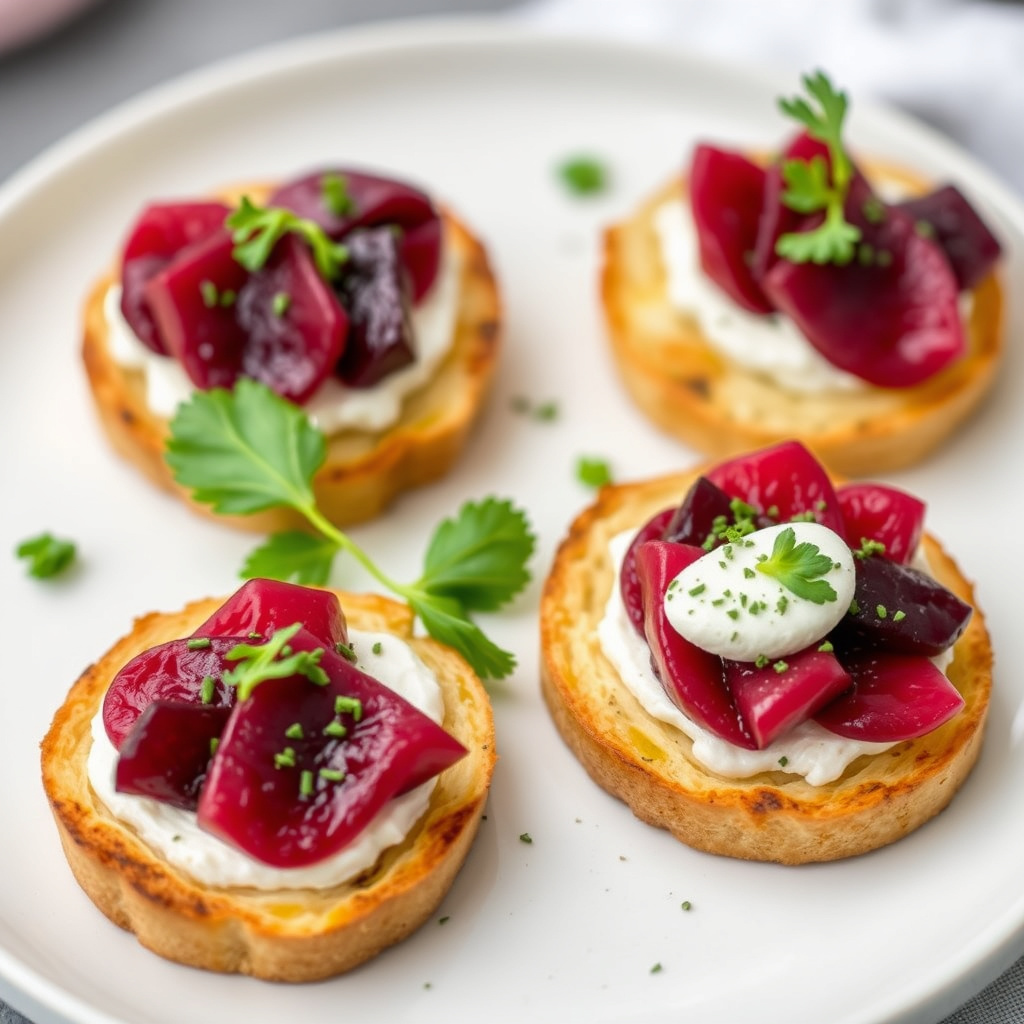 Bete- og geitosttartiner