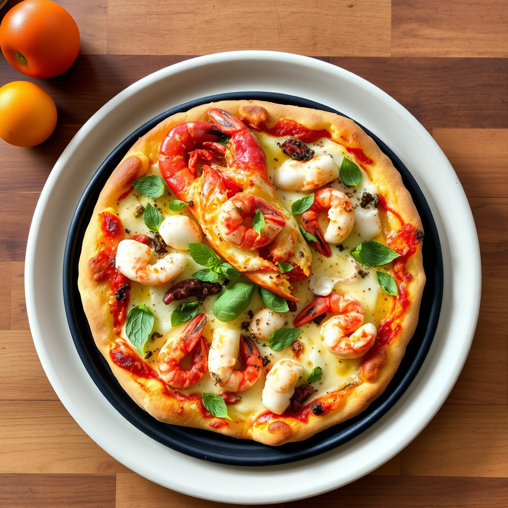 Bibas egen hummerpizza