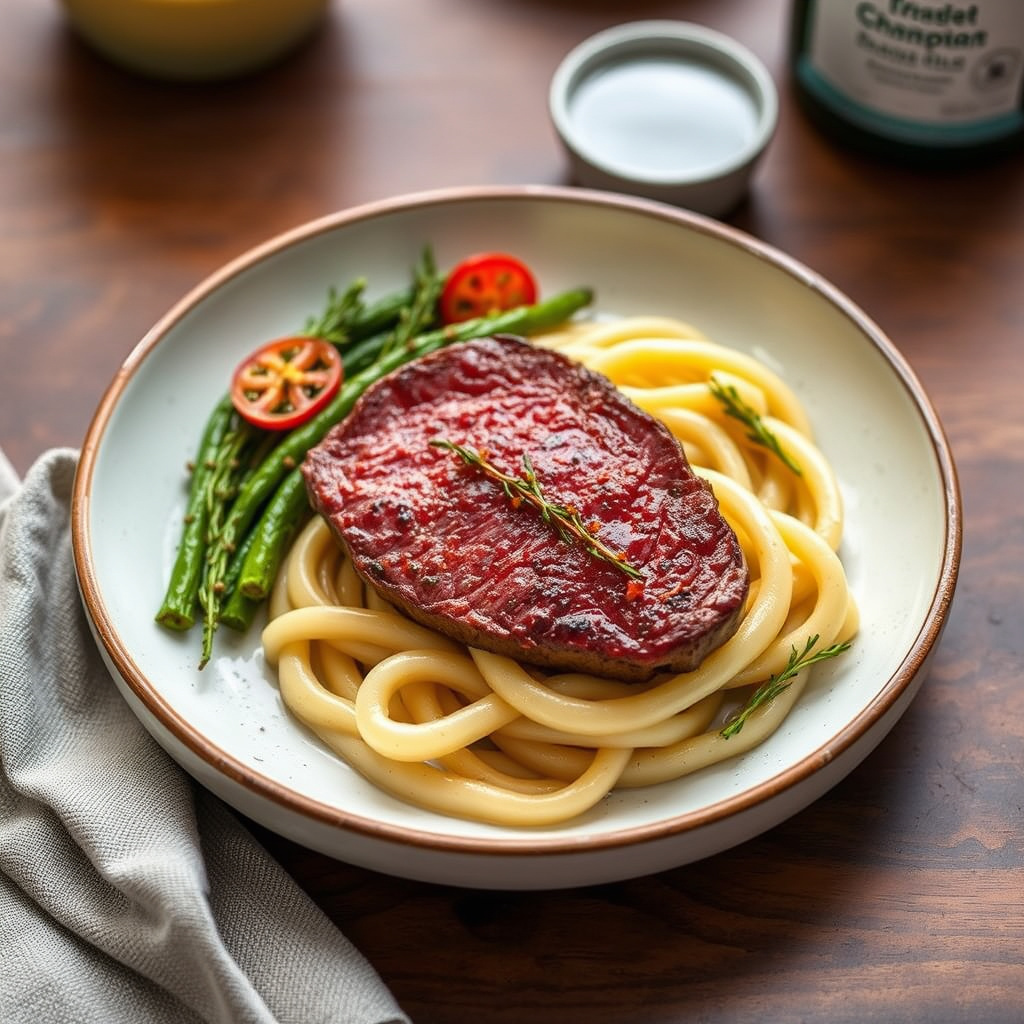 Bifffilet med peppersaus