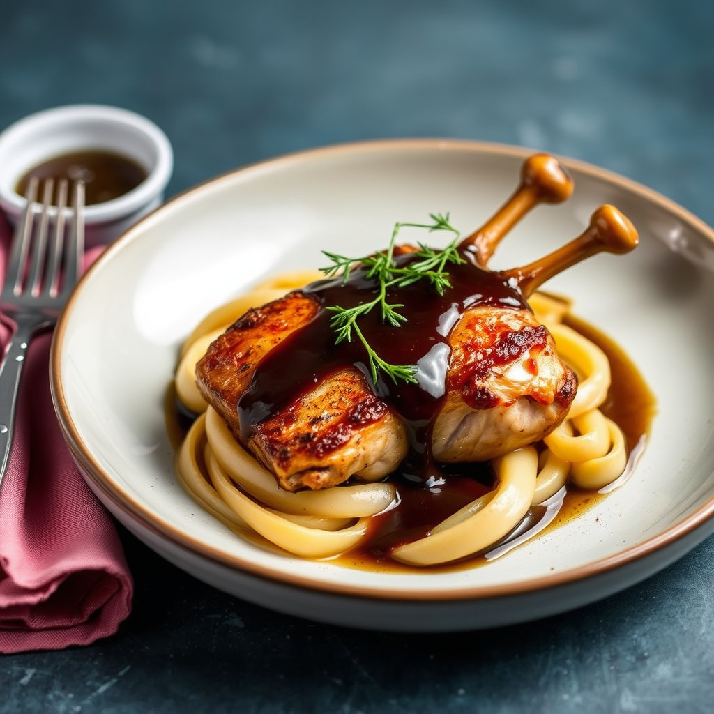 Bind meg fast, Poussin, med Madeira-saus