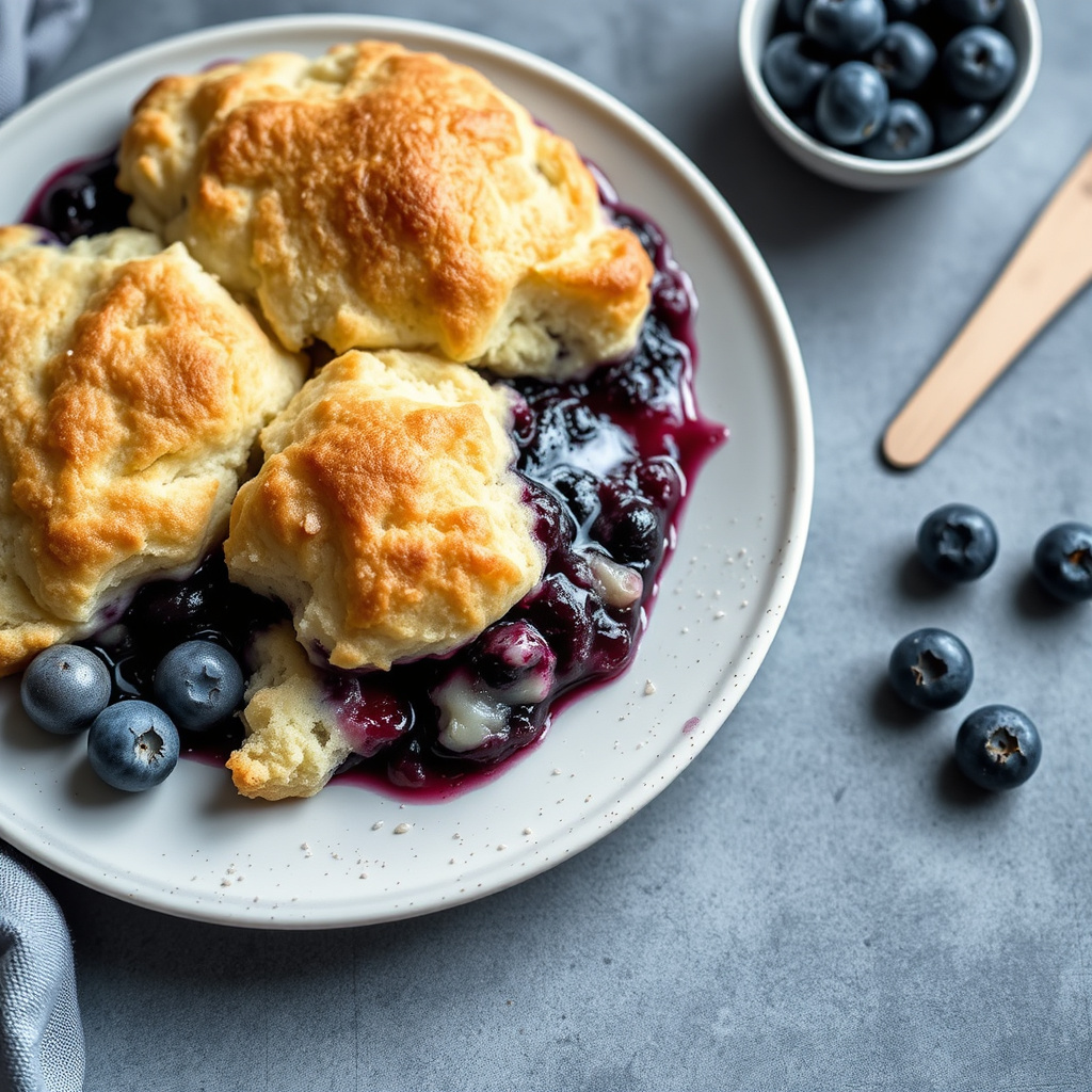 Blåbær-droppe-biscuit-kobler