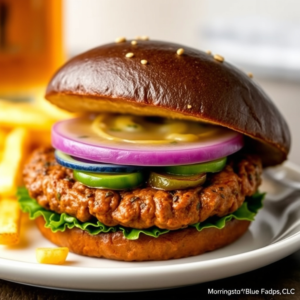 Plantebasert Black 'N Blue Burger