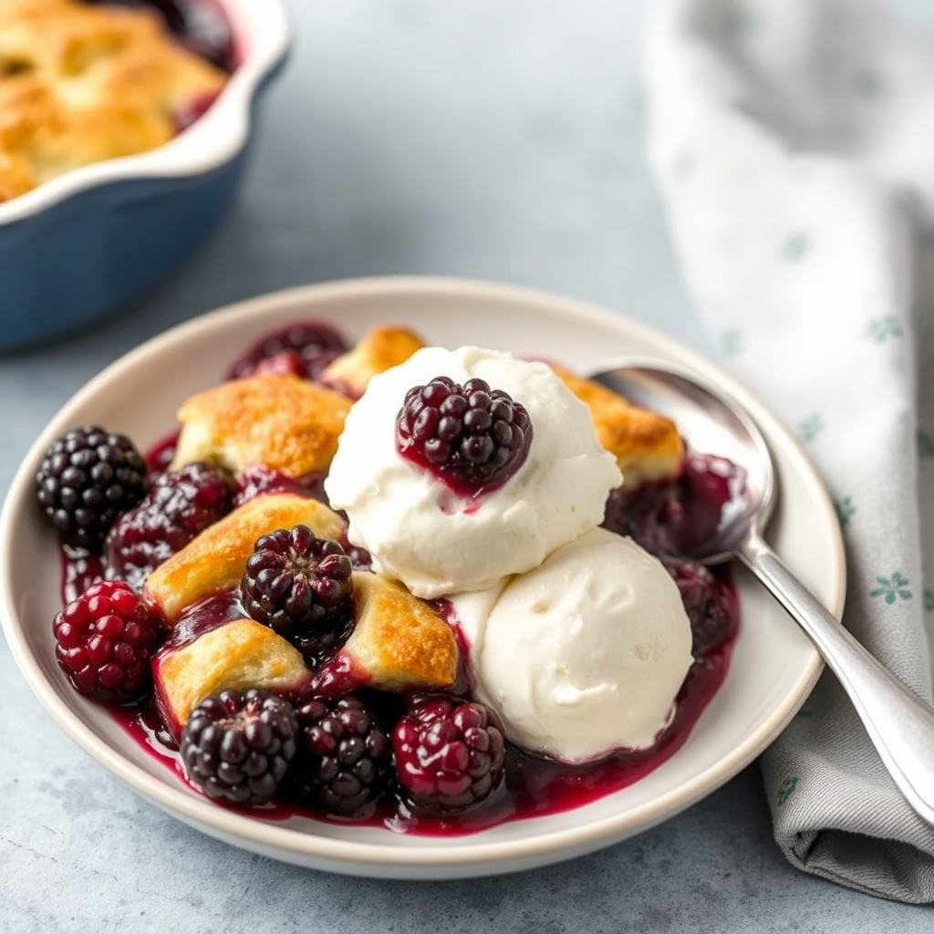 Blackberry Cobbler II