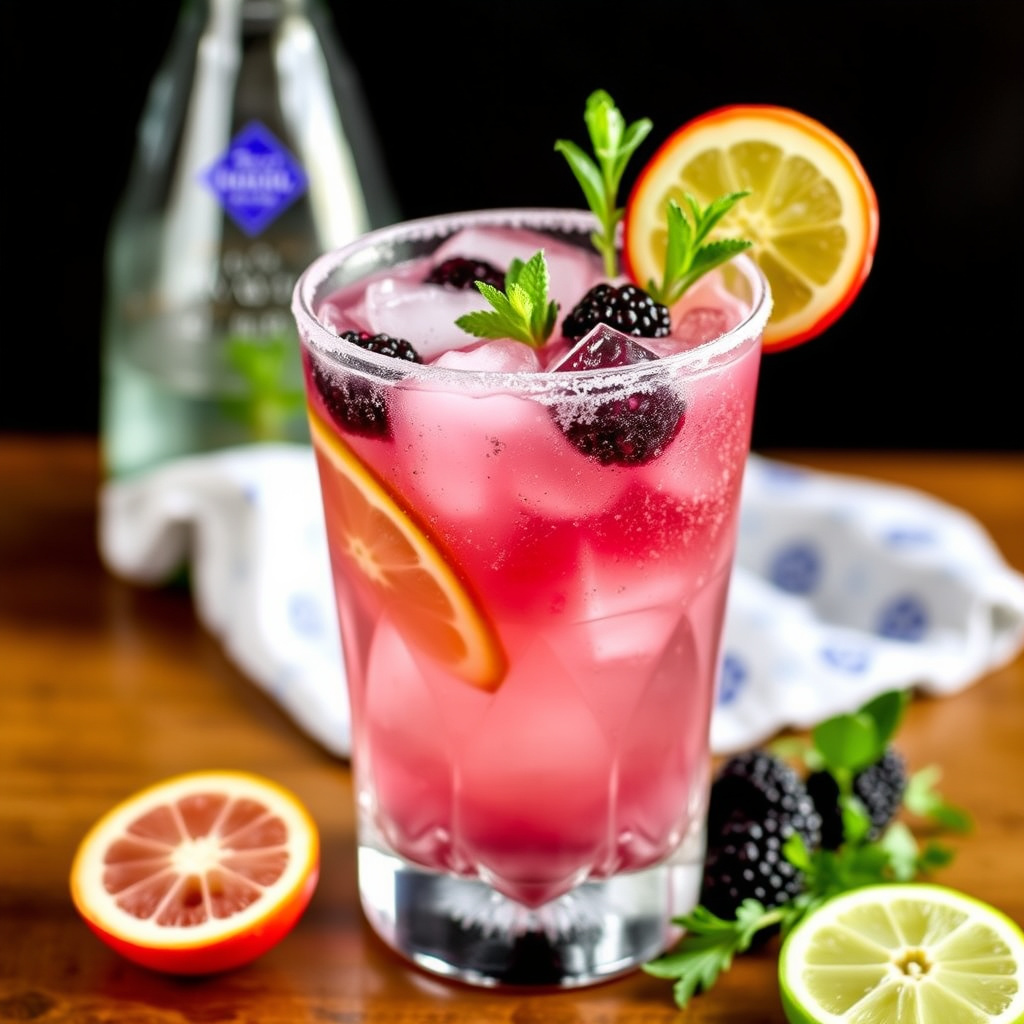 Blackberry-Thyme Margarita