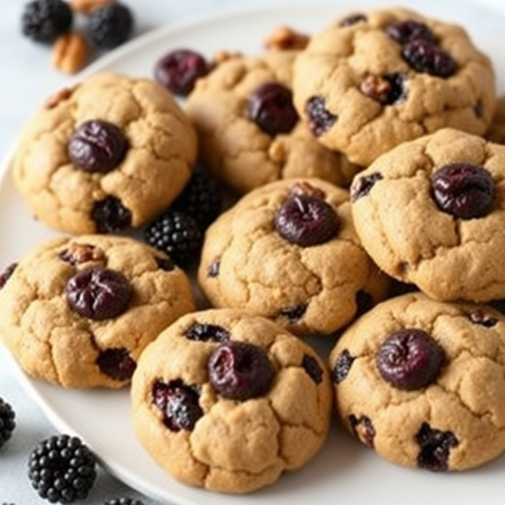 Blackberry Walnut Cookies