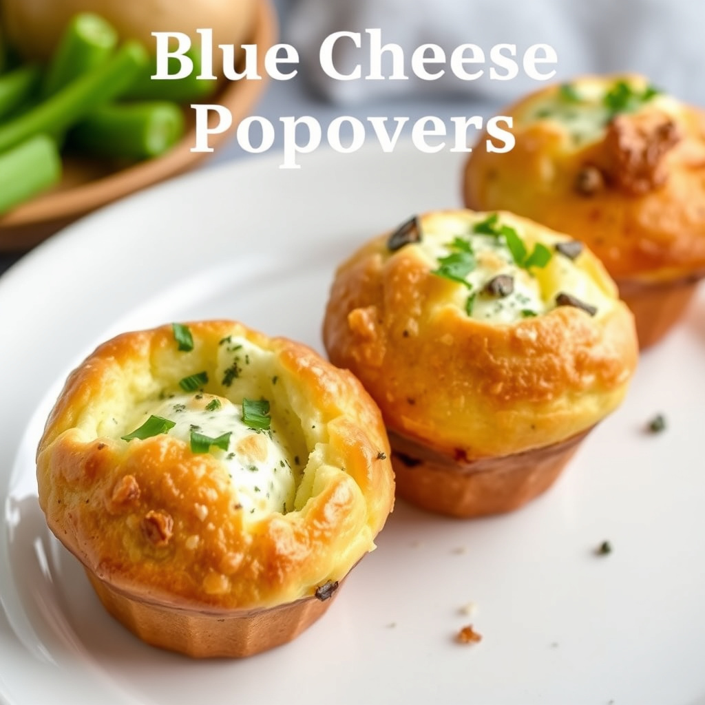 Blåmuggost-popoverer