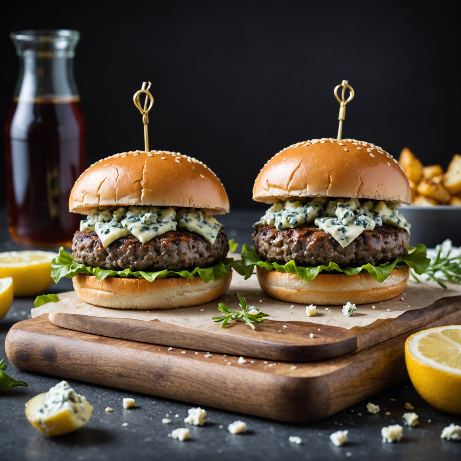 Blåmuggostburger
