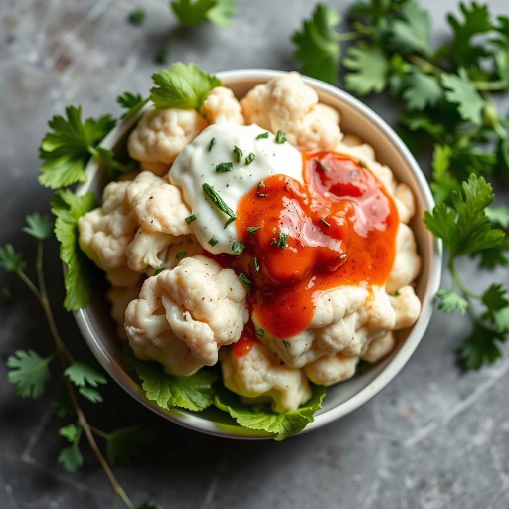 Blomkål med taratorsaus