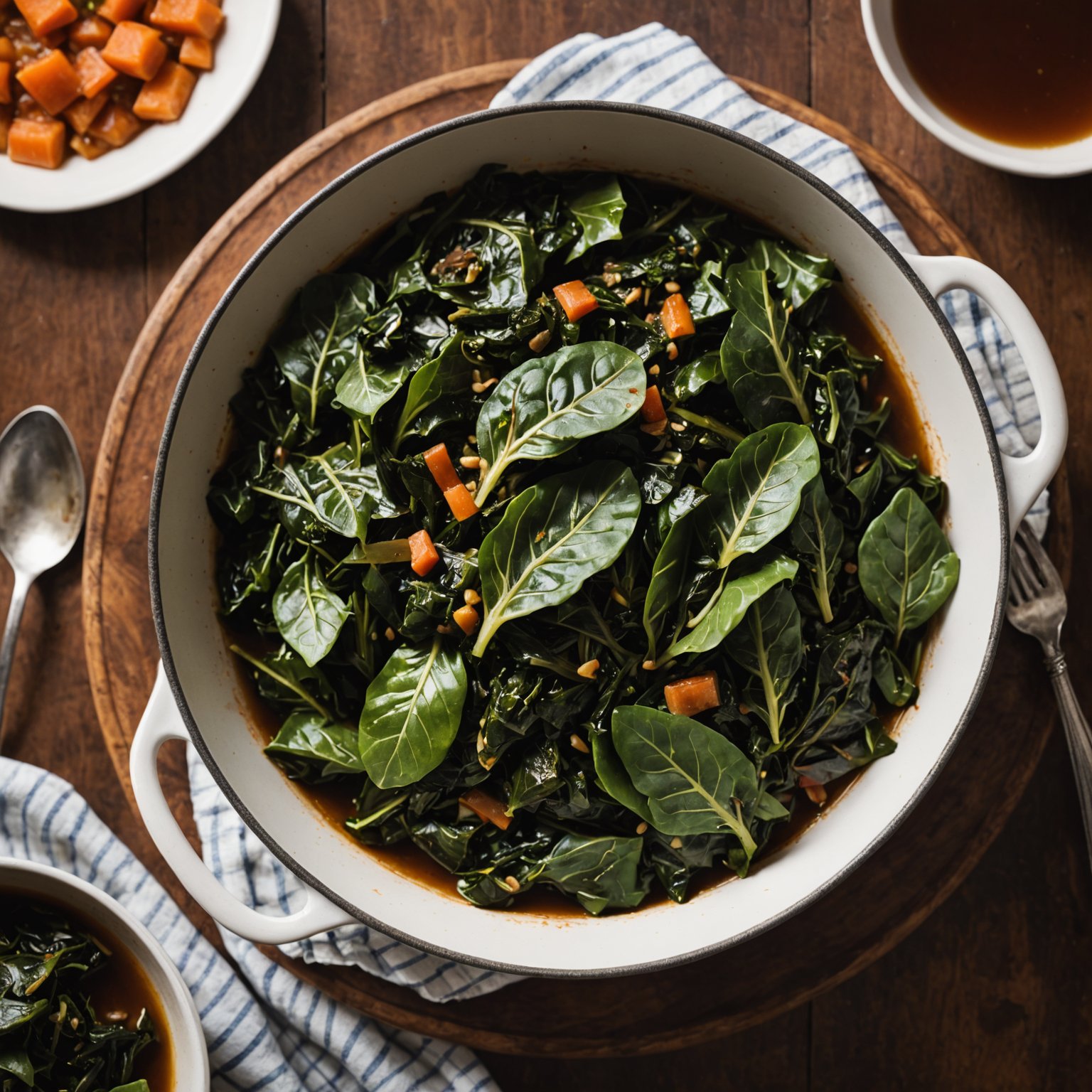Brasede collard greens