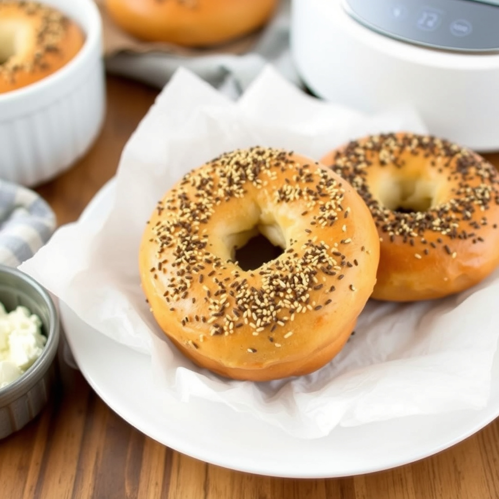 Brødmaskinens bagels