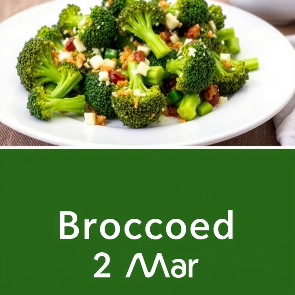 Brokkoli servert på to måter