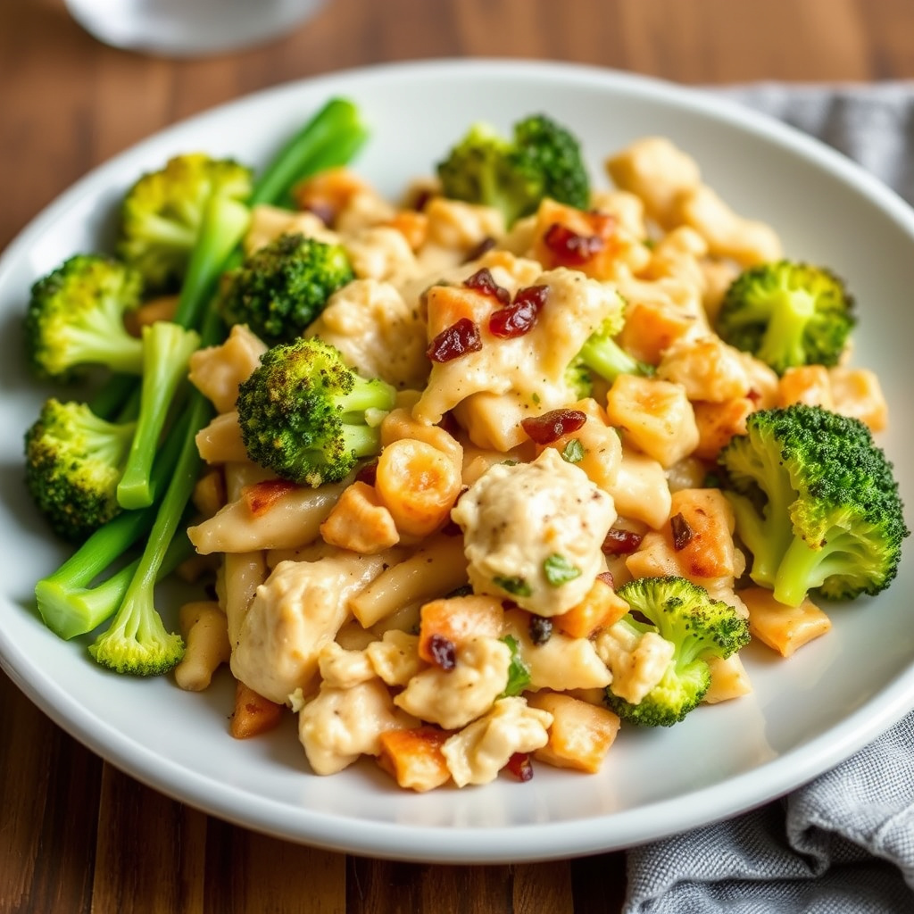 Brokkoliblanding med kylling, del 1