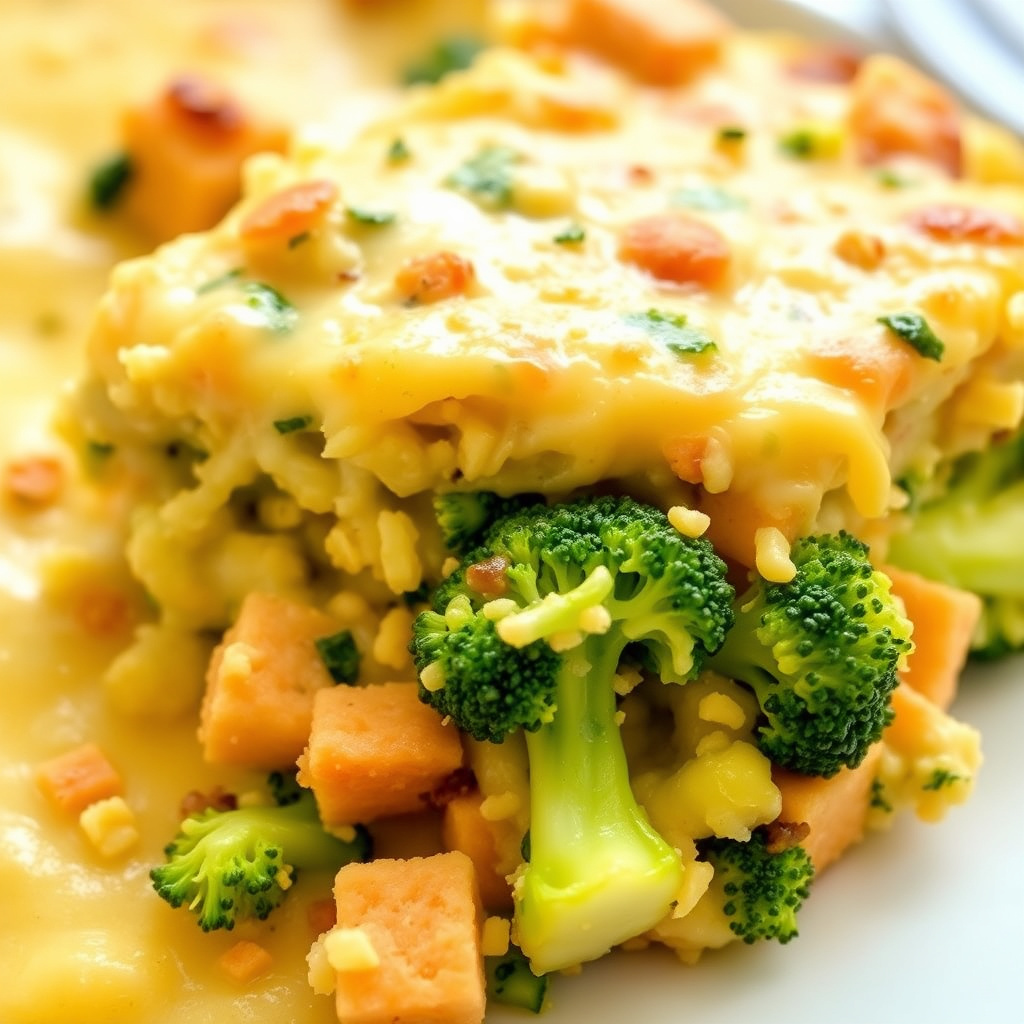 Brokkoligrateng med ost