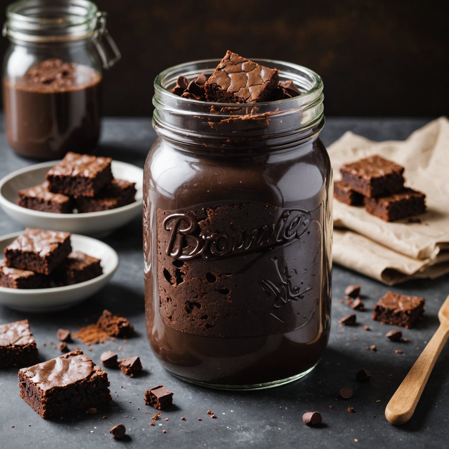 Brownie-miks i glass II