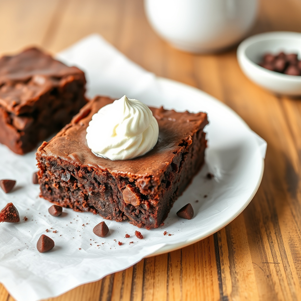 Brownie-pudding