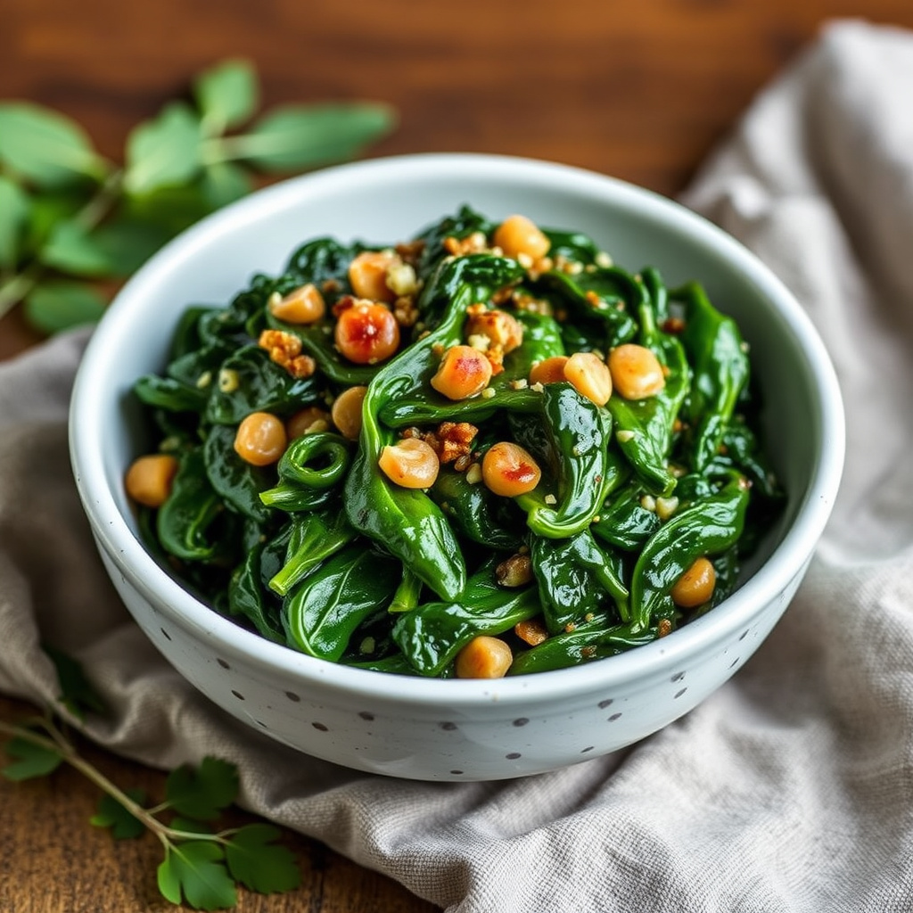 Kremete vintergrønnsaker med brunet smør