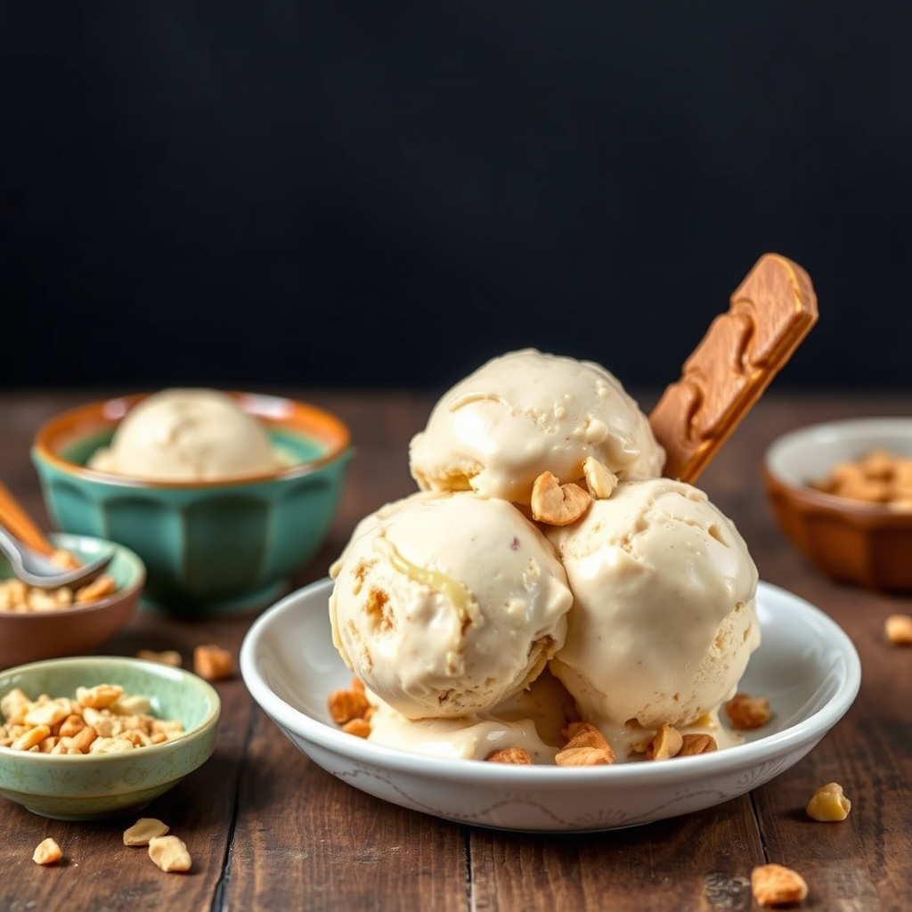 Brunt smør og peanøttkaramelliskrem