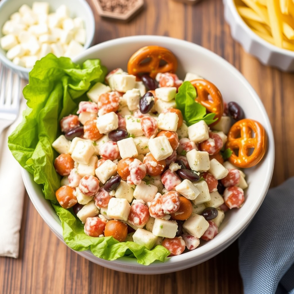 Bubbas pretzelsalat